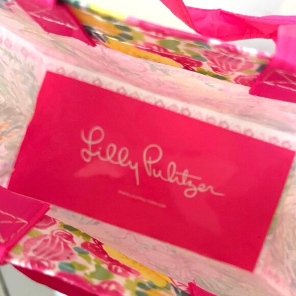 Lilly Pulitzer gift bag reusable bag New - Picture 2 of 6